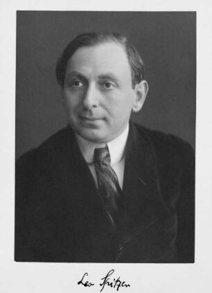 Leo Spitzer (1887-?), 1925-1930 Professor für Romanische Philologie in Marburg