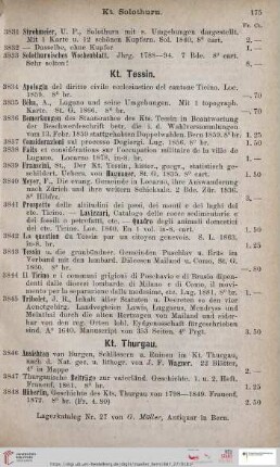 Kt. Tessin (Nr. 3834 - 3845)