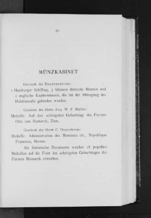 Münzkabinet