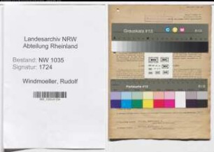 Entnazifizierung Rudolf Windmoeller , geb. 30.03.1890 (Bergassessor)