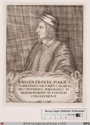 Bildnis Gian Francesco Poggio di Guccio di Bracciolini