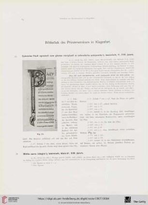 Bibliothek des Priesterseminars in Klagenfurt