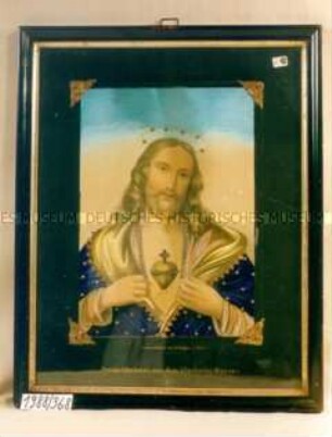 Andachtsbild: Herzjesu