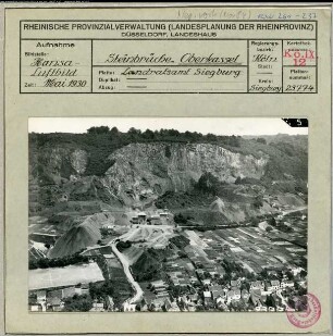 Bonn-Oberkassel, Bastaltsteinbruch auf der Rabenlay
