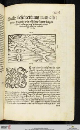 Italie beschreibung nach aller seiner gelegenheit / in völckern / stetten / bergen / wässern / veränderungen