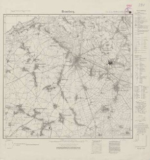 4902 (alte Nr.: 2838) Heinsberg, Meßtischblatt (4cm - Karte)