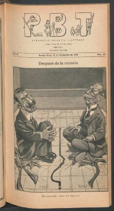 Después de la victoria - [Caricatura]
