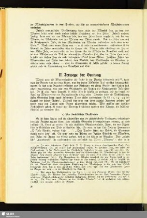 II. Irrwege der Deutung