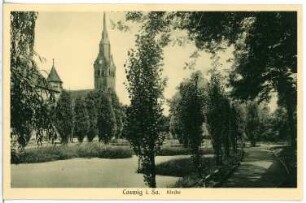 Coswig. Kirche
