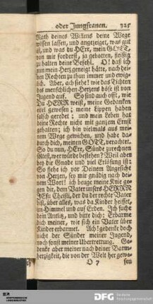 Tugend-Zierde Womit sich eine glaubige Seele im Ledigen Stande aufrichtet. [Fortsetzung]