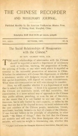 No. 9. September, 1905