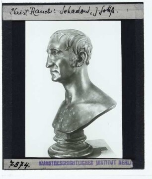 Rauch, Porträtbüste Johann Gottfried Schadow