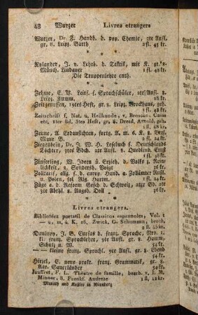 48-64, Livres etrangers