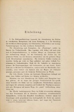Die Kohlen-Aufbereitung, [1]