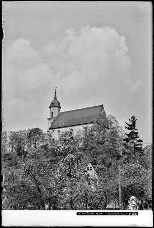 Tharandt, Blick auf Kirche