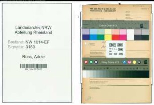 Entnazifizierung Adele Ross , geb. 00.00.0000 ()