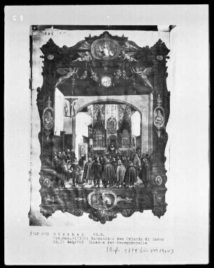 Bußpsalmen des Orlando di Lasso — Inneres der Georgskapelle