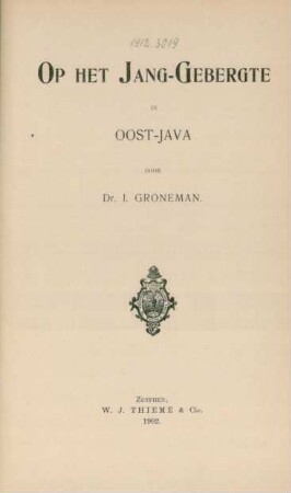 Op het Jang-gebergte in Oost-Java