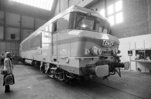 Basel (Schweiz): E-Lok SNCF 7394