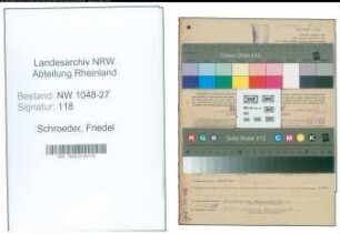 Entnazifizierung Friedel Schroeder , geb. 17.05.1902 (Stenotypistin)
