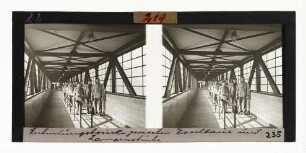 Verbindungsbrücke zwischen Waschkaue und Lampenstube