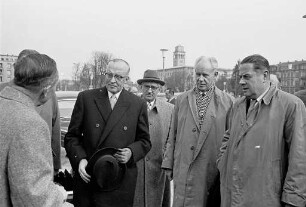 Informationsbesuch einer Studiengruppe aus Rotterdam bei der Stadtverwaltung Karlsruhe.
