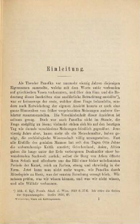 Die griechischen Vasen mit Lieblingsnamen : Eine archäologische Studie