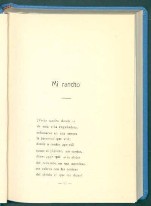 Mi rancho