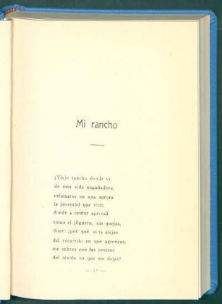 Mi rancho