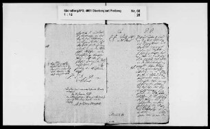 Dem Altenberger Zwitterstockwerk erblich überlassene Bärenburgische Waldungen