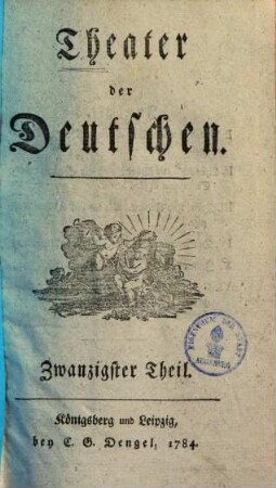 Agnes Bernauerinn : ein vaterländisches Trauerspiel