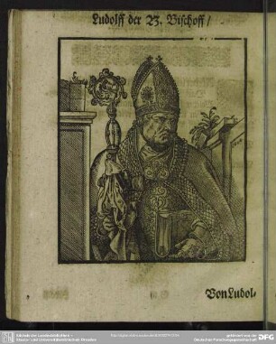 Ludolff der 23. Bischoff