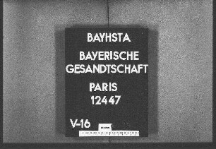 Reinach, von, Leutnant, Reklamierung verlorener Wertpapiee