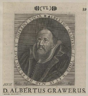 Bildnis des Albertus Grawerus