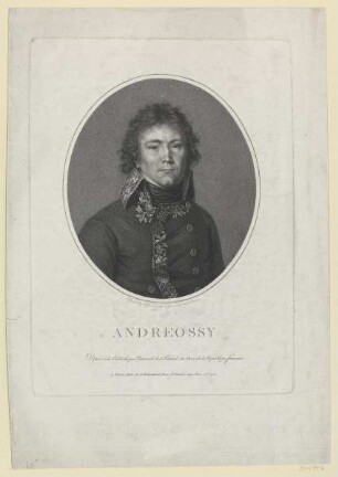 Bildnis des Antoine-François Andreossy