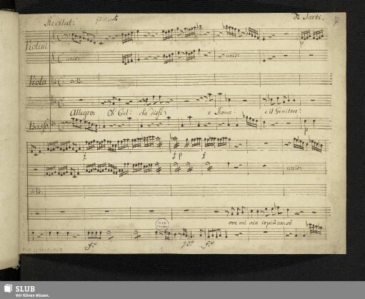 Giulio Sabino. Excerpts - Mus.3273-F-14,7 : T, orch