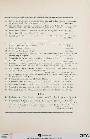 [Glas, Eisen, Messing, etc.] (Nr. 135-455)