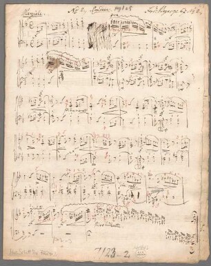 "Rondos - pf; op. 67/2". - BSB Mus.Schott.Ha 7224-3