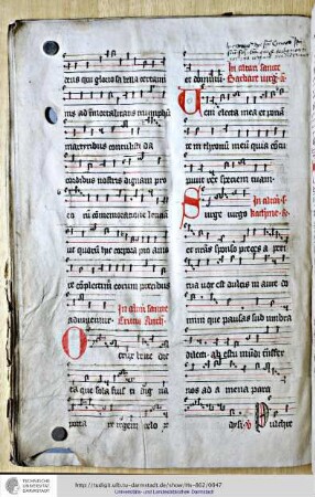 Communio des Passionssonntags mit Noten
