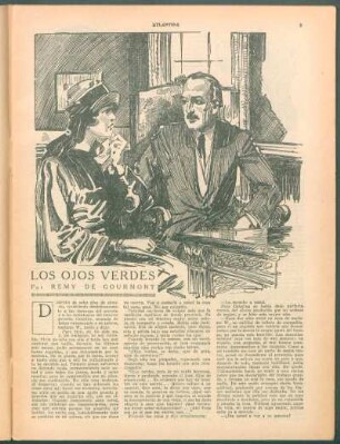 Los ojos verdes