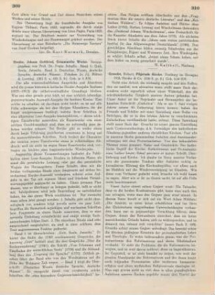 310-312 [Rezension] Grosche, Robert, Pilgernde Kirche