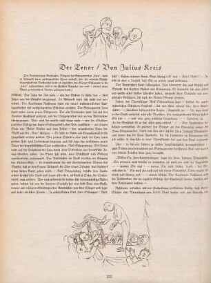 "Der Tenor"