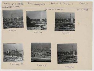 Alexanderplatz, Hoch- und Tiefbauaufnahmen. Berlin, Mitte, Alexanderplatz