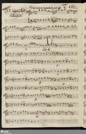 501. Quartetto: Bel piacere in questo giorno / Anfossi, P.