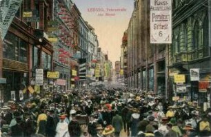 Leipzig: Petersstraße zur Messe