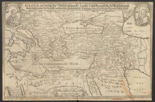 Geographische Beschreibung der Landt-Schafften welche die Aposteln und sonderlich Paulus durchschraitet;[...]