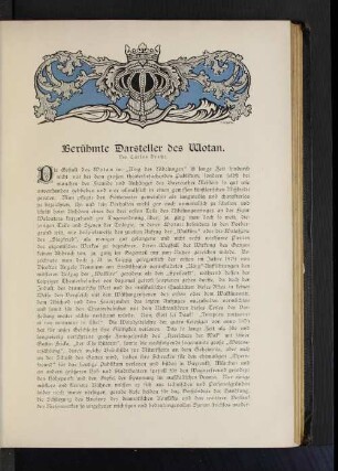 Berühmte Darsteller des Wotan