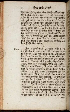 IX. Die Ehrfurcht.