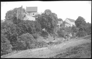 Lauenstein. Schlossruine