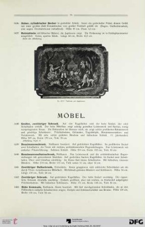 Möbel (Nr. 1438-1481)